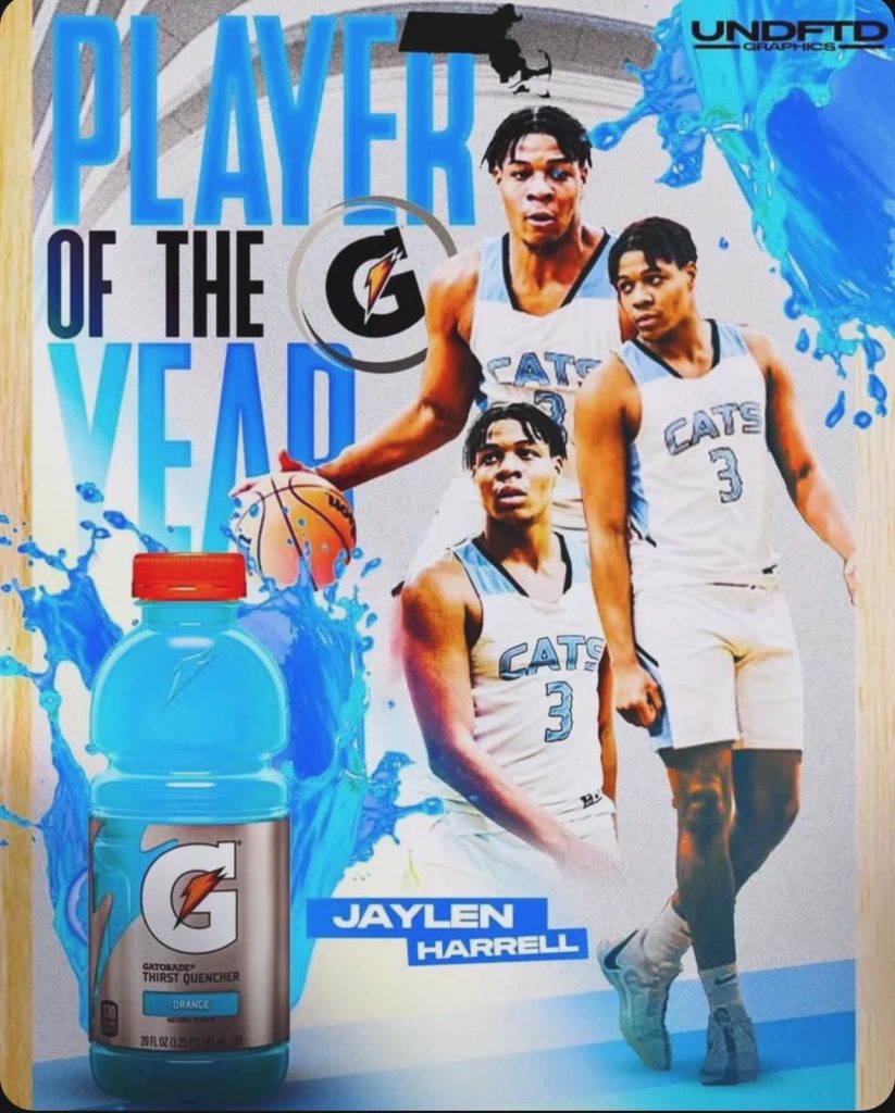 Jaylen Gatorade Massachusetts Boys’ Basketball Player of the Year
