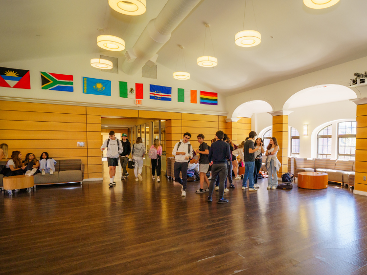 Student Lounge at CATS Academy Boston