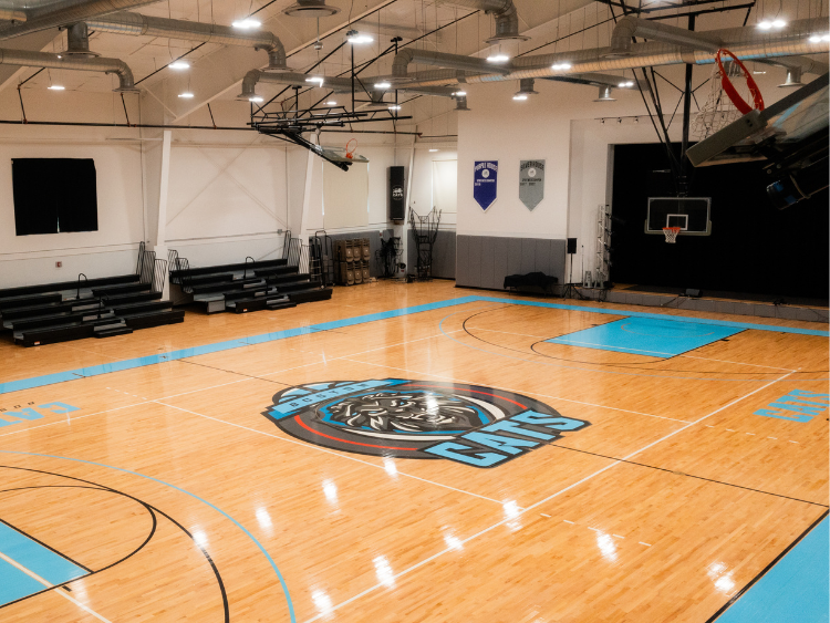 Gymnasium at CATS Academy Boston