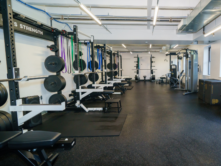 Weights Room at CATS Academy Boston